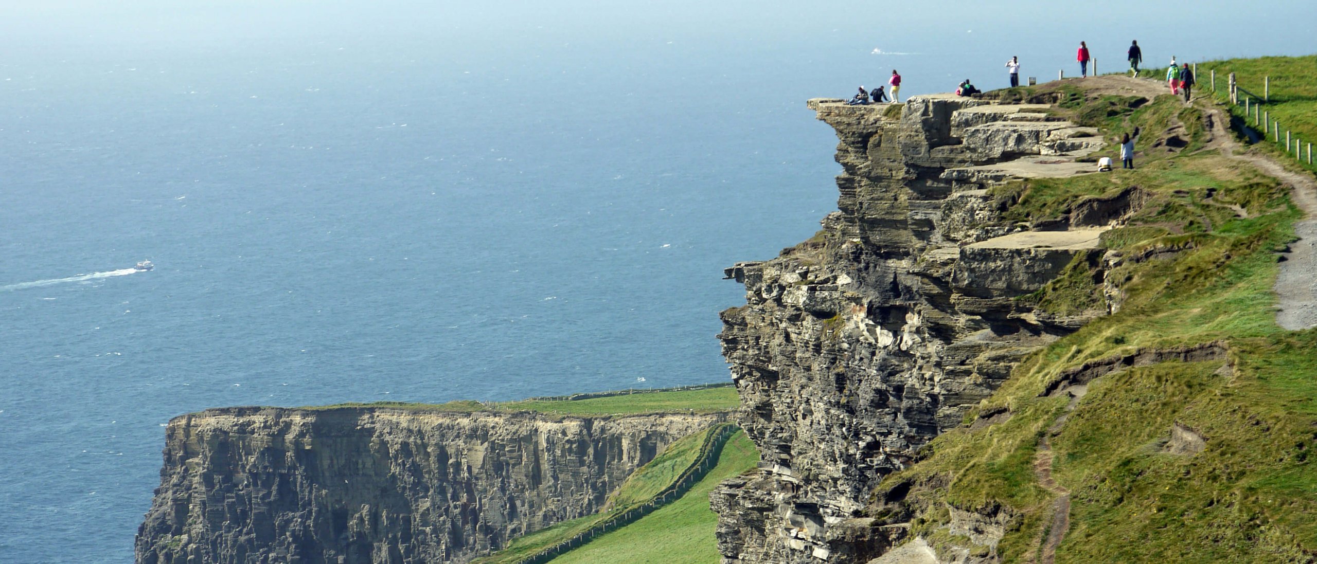 Hiking the Cliffs of Moher in Clare